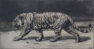 Herbert Dicksee RE (1862-1942) Etching  