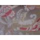 Mid-18th century antique needlepoint settee cover, depicting a noble lady and gentleman with two - Image 10 of 13