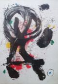 Joan Miro (1893-1983) Six colour limited edition lithographic print 