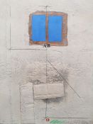 James Coignard (1925-2008) Carborundum print, Abstract, signed in pencil, 76cm x 57cm, framed and