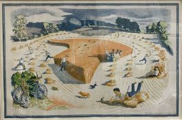 After John Nash (1893-1977) Lithograph 'From the  Goldmark Gallery. School Series - Set of 24