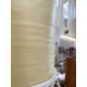 Mid-century Rocket floor lamp possibly by Novoplast, teak tripod frame with fiberglass shade, - Image 6 of 6