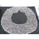 Antique lace collars and shawls, needlepoint, Nottingham lace, etc. x 5 and  a vintage brown net - Image 3 of 6
