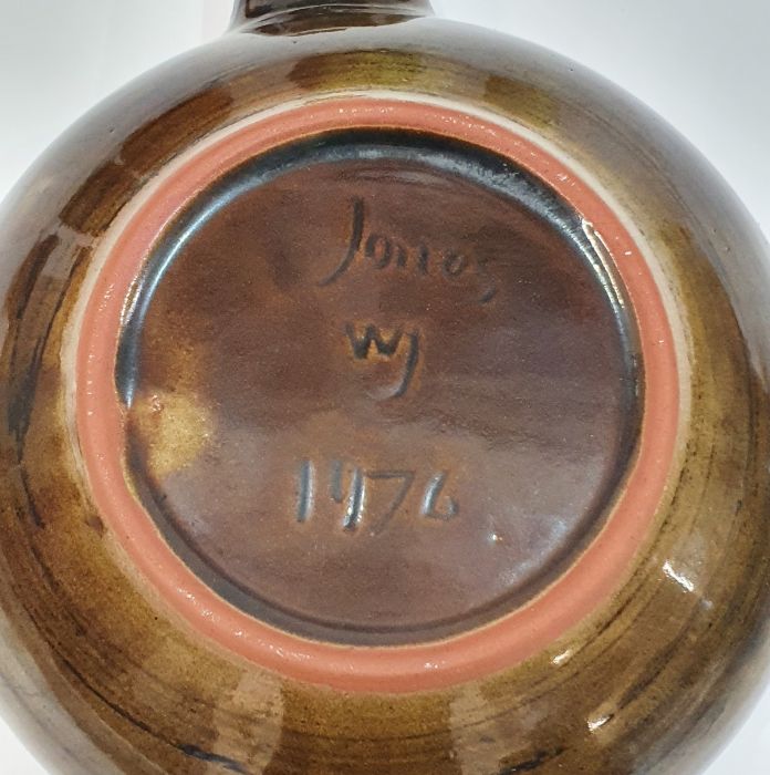 Sidney Tustin (1913-2005) for Winchcombe Pottery, a slipware oil pot, impressed marks to base (h. - Image 6 of 10