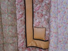 Vintage eiderdowns -  one pair of single bed, three other single bed , one double eiderdown (with