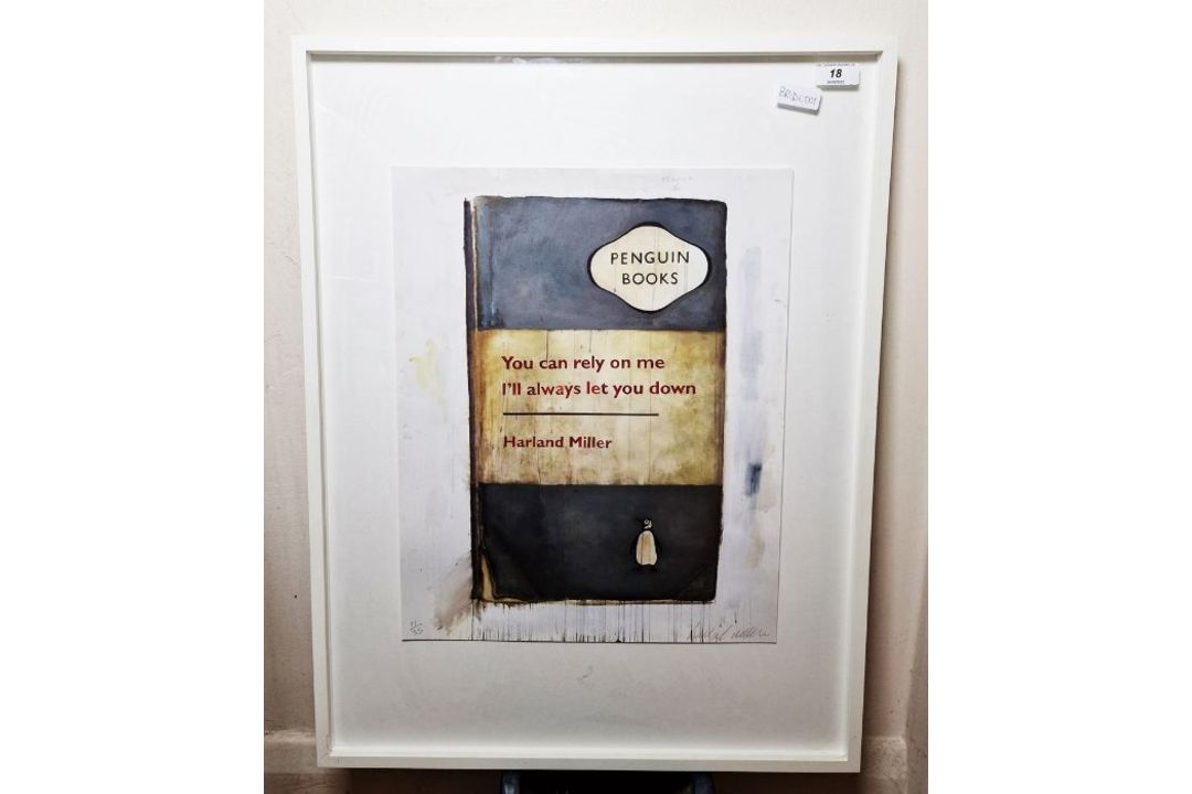 Harland Miller (British 1964)  Inkjet print on Somerset satin paper  "You Can Rely on Me, I'll - Image 2 of 4