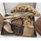 Two boxes of assorted treen to include boxes, carved corbels, etc - Image 2 of 3