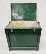 Vintage  B James and Son two piece cane fishing rod, a B James and Son, Richard Walker signature