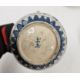 20th century lidded ovoid pot in the Chinese taste, decorated with butterflies and two ginger - Image 4 of 6