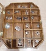 Quantity of Swarovski crystal animals to include swans, penguin, elephant, duckling, bird, etc (21)