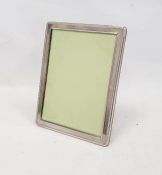 Mappin & Webb rectangular silver-mounted photograph frame with beaded edge, Sheffield 2003, 15.2cm x