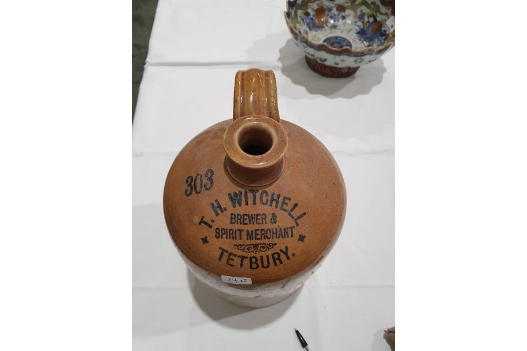 Stoneware bottles and jugs to include one marked 'T H Witchell Brewer & Spirit Merchant, Tetbury', - Image 6 of 12