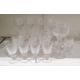 Stuart cut glass part-table service, etched marks, comprising six large wine glasses, five smaller - Image 2 of 2