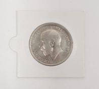George V silver half crown 1917