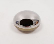 Georg Jensen orb ashtray, 6.5cm diameter x 2.5cm high