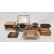 Two boxes of assorted treen to include boxes, carved corbels, etc - Image 1 of 3