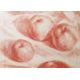 20th century school  Pastel  Still life, study of fruits, unsigned and another portrait study (2) - Image 1 of 4