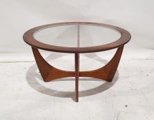 Circular G-plan 'Astro' coffee tableCondition ReportSurface scratches, scuffs, fading,