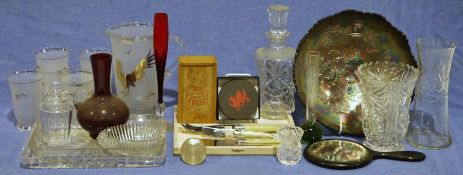 Poole pottery twin-tone grey and blue part tea and coffee service to include teapot, coffee pot,