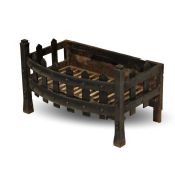 Cast iron fire grate