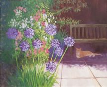 Elizabeth St John - 20th century Oil on canvas 