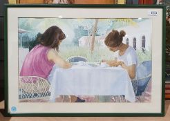 Elizabeth St John - 20th century Watercolour 