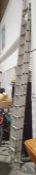 Stevens & Carter two-section extending ladder, 3.5m approx. each section