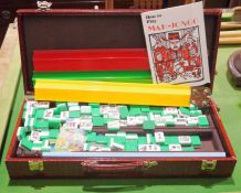 Mahjong set in case