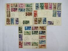 French Colonies: ‘Fort Lamy’ covers (3) of Equatorial Africa postally dated 18th June ’47.