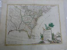 After ZATTA, ANTONIO  Il Canada, Le Colonie Inglesi con La Luigiana, e Florida. Venezia 1778,