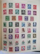 All World: Green ‘Alpine’ album of mint/used definitive, commemorative, postage due and air,