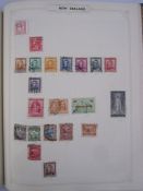 All World: Green ‘Simplex’ and red ‘Imperial’ Albums (2) of mainly used definitives, commemoratives,