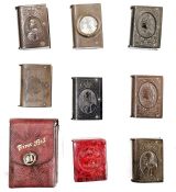 Assorted bakelite vestas to include various Edward VII examples and Queen Victoria example (1 bag)