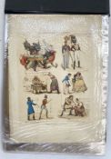 Collection of Victorian scraps relating to Swindon, including certificates, photographs,