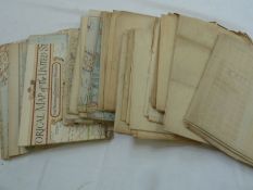 Quantity of World War II linen backed and other maps of the United Kingdom , 1940's and other