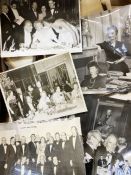 Quantity of vintage black and white photographs of maritime interest to include the Clifton Club
