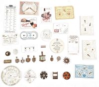 Assorted gaming markers, bezeek markers, games dreidels, etc (1 bag)