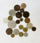 Bag of English coins to include £3.80 (face value) pre 47, rest of coins half crown down