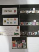 GB and Isle of Man/Channel Islands: with decimal face value £400, collection of four albums (One