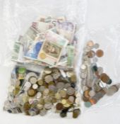 Three bags of currency notes.