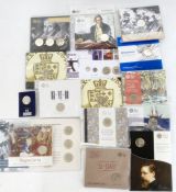 A collection of brilliant uncirculated £2 coins, total coins 28 to include Great fire of London,