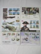 GB: with FV c£450, large box of 12 CNER albums (5 empty) and various presentation packs of mint,
