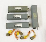 Four Smiths Industries aeronautical indicators