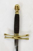 Irish ceremonial sword, Masonic, complete with sheathCondition ReportMaker's mark on the handle says