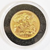 Gold sovereign 1980