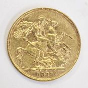Victorian sovereign 1872