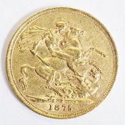 Victorian sovereign, Melbourne mint 1875