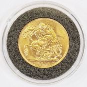 Gold sovereign 1918