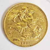 Victorian sovereign, Sydney mint 1882