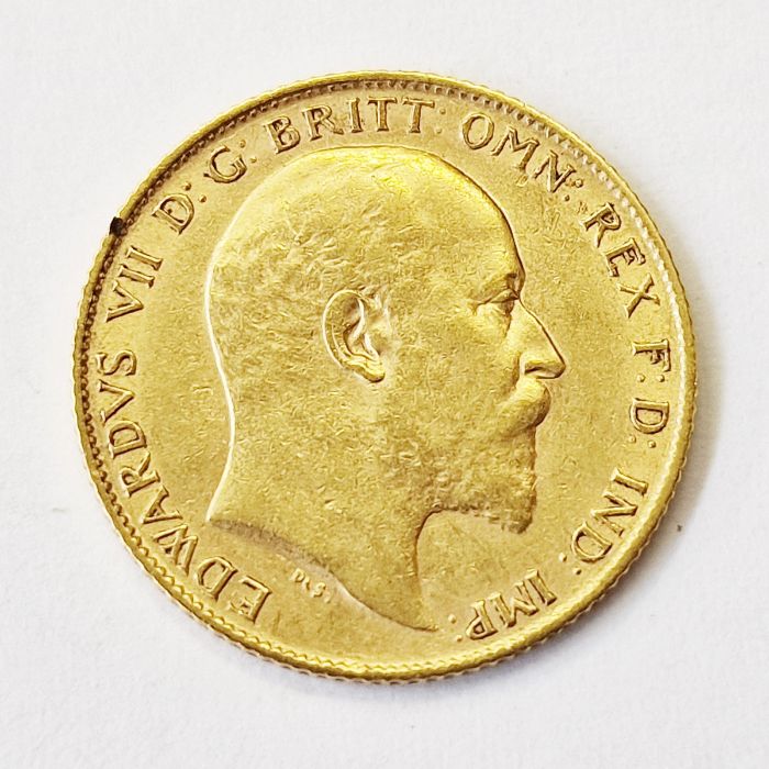 Gold half-sovereign 1908 - Image 2 of 2